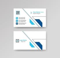 Modern Creative and Clean Business Card Design Template Vector