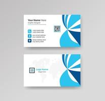 Modern Creative and Clean Business Card Design Template Vector