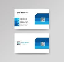 Modern Creative and Clean Business Card Design Template Vector