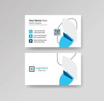 Modern Creative and Clean Business Card Design Template Vector