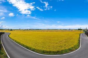 scenery of sanqi village at dongshan township in yilan, taiwan photo