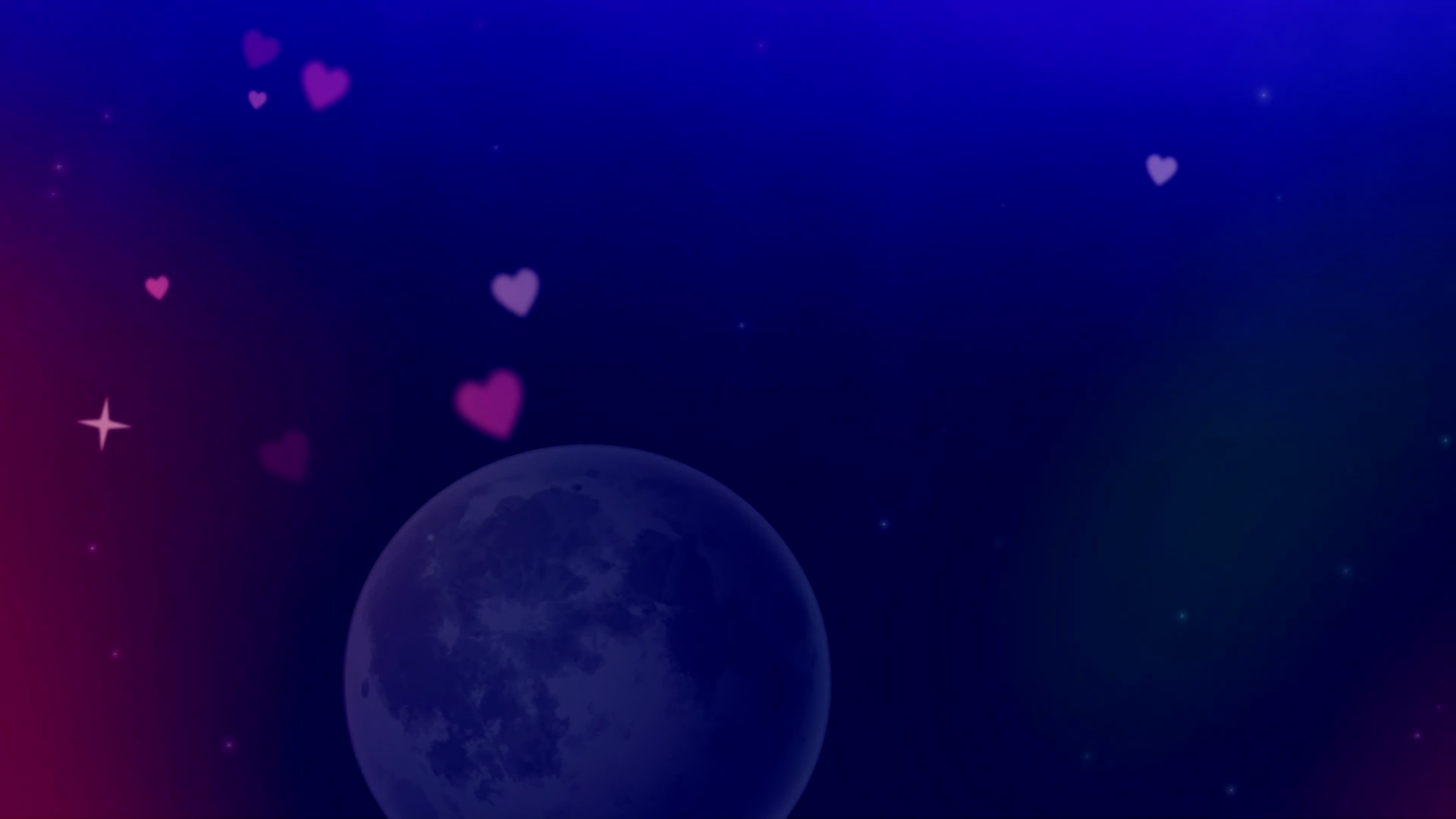 full moon rising, art of computer animation 9728390 Stock Video at Vecteezy