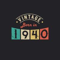 Vintage Born in 1921. 1921 Vintage Retro Birthday vector