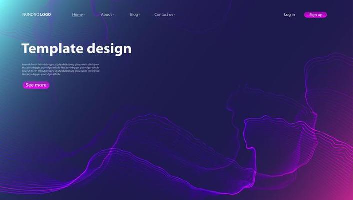 Abstract background modern design. Landing Page. Template for websites or apps.Vector.