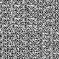 patrón de puntos negros con diferentes puntos redondeados de efecto grunge aislados en fondo blanco y puntos difusos vectoriales de dibujo a mano alzada... diseño vectorial vector