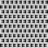 Vector ethnic seamless pattern in maori tattoo style. Geometric border with decorative ethnic elements. Horizontal pattern. Design for home decor, wrapping paper, fabric, carpet, textile, cover