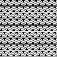 Vector ethnic seamless pattern in maori tattoo style. Geometric border with decorative ethnic elements. Horizontal pattern. Design for home decor, wrapping paper, fabric, carpet, textile, cover