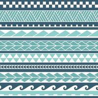 Vector seamless triangles pattern maori, ethnic, japan style. Colorful geometric background.