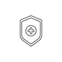 Shield Medical Icon vector