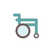 Wheel Chair Icon vector