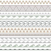 Vector seamless triangles pattern maori, ethnic, japan style. Colorful geometric background.