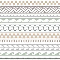 Vector seamless triangles pattern maori, ethnic, japan style. Colorful geometric background.