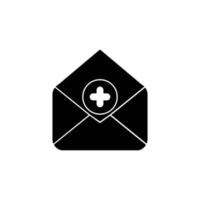 Email Medical Icon vector