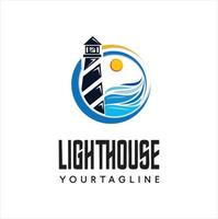 LightHouse Logo stock illustration of navigation vector