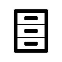 cabinet icon vector design template