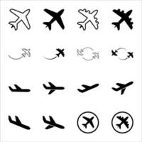 plane icon vector design template