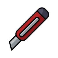 cutter knife icon vector design template