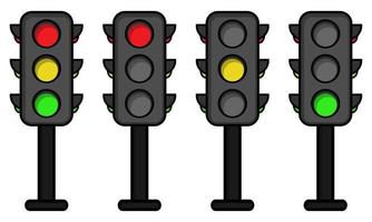 Traffic Light Cartoon Vector Art, Icons, and Graphics for Free Download