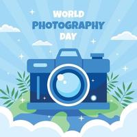 Photography Day Illustration Concept vector
