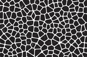 Abstract Voronoi Pattern Vector Backgrounds with Grunge Texture