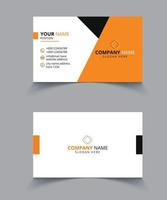 Modern creative business card design template vector