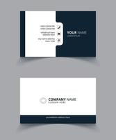 Modern creative business card design template vector