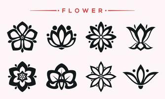 flower vector symbol illustration