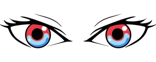 Colorful boho eyes collection isolated on white, modern design, Cartoon woman eyes and eyebrows with lashes. Isolated vector illustration. Can be used for T-shirt print, poster and cards. cartoon eye
