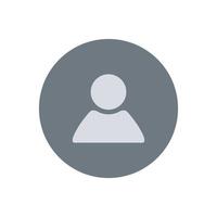 Default avatar profile icon vector. Social media user photo vector