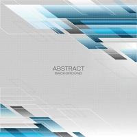 Abstract blue color modern background design vector