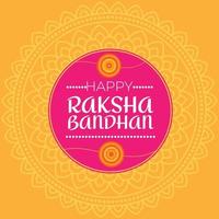 festival indio raksha banshan post diseño, tarjeta de felicitación del festival rakhi, diseño de banner raksha bandhan, fondo del festival rakhi con mandala vector