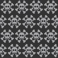 cute  skull seamless pattern background vector