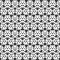 simple hexagon seamless pattern background vector