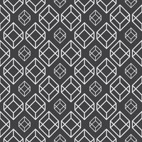 geometric simple cube seamless pattern