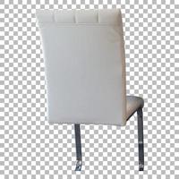 silla simple minimalista aislada con transparencia foto