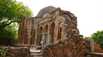 Delhi hauz khas complex General view of Firoz Shah's Tomb, photo