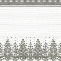 Old lace seamless pattern, ornamental flowers. Vector texture.