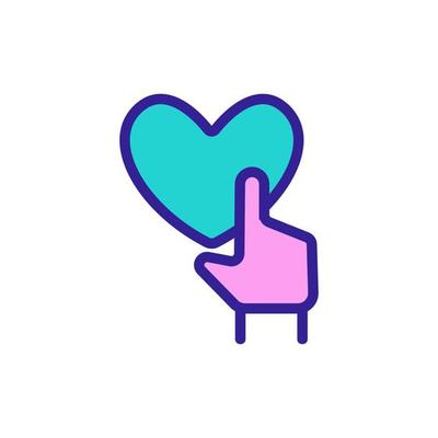 Hand Heart Icon Vector Art, Icons, and Graphics for Free Download