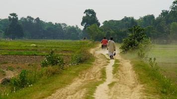 man going from bike image photo