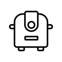 cooking device icon vector outline illustration