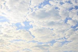 cielo con nubes foto