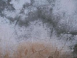 Concrete floor for plastering walls and walls to be beautiful with scratches, erosion and stains. photo