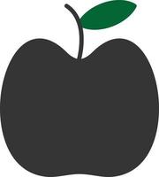 Apple Glyph Two Color vector