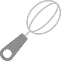 Beater Flat Greyscale vector
