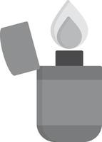 Lighter Flat Greyscale vector