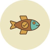 Fish Filled Retro vector