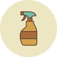 Cleaning Spray Filled Retro vector
