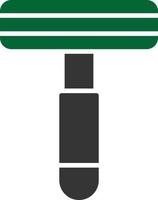 Razor Glyph Two Color vector