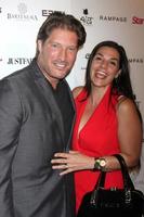 LOS ANGELES, OCT 9 - Sean Kanan, Michelle Kanan at the Star Magazine Scene Stealers Event at Lure on October 9, 2014 in Los Angeles, CA photo