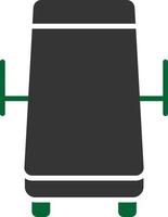 Table Glyph Two Color vector